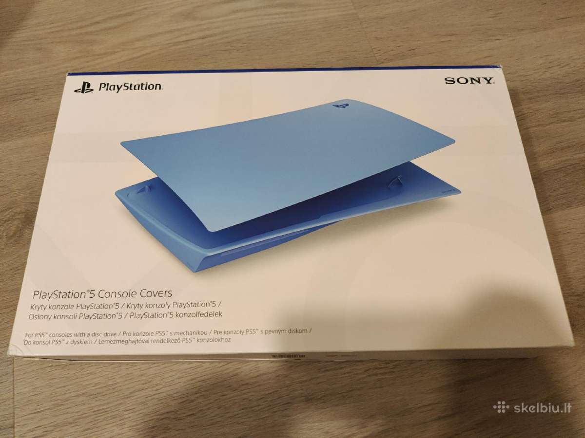 Playstation 5 cover plates starlight blue