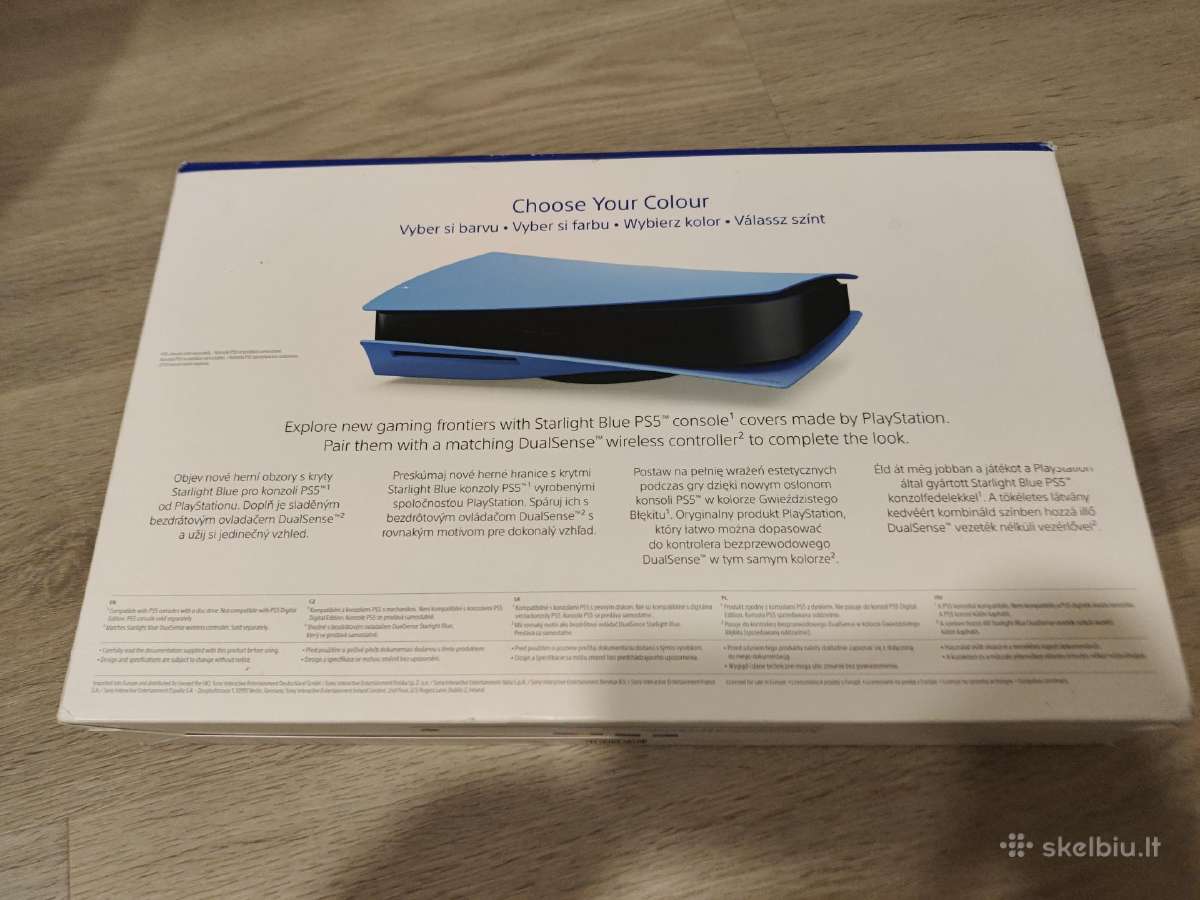 Playstation 5 cover plates starlight blue - nuotraukos Nr. 2