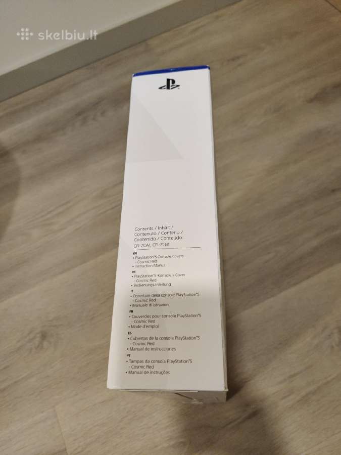 Playstation 5 cover plates cosmic red - nuotraukos Nr. 3