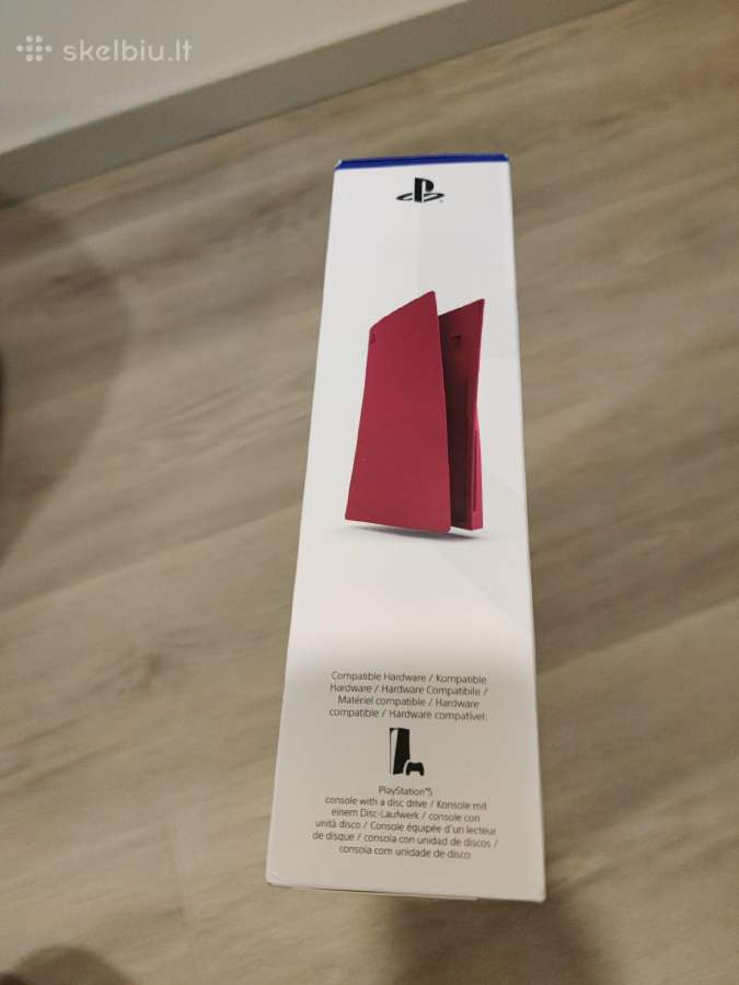 Playstation 5 cover plates cosmic red - nuotraukos Nr. 4