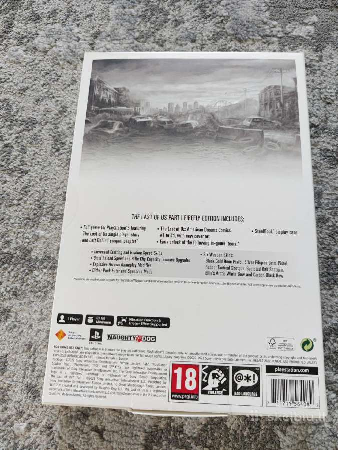 The last of us part 1 firefly edition ps5 - nuotraukos Nr. 2