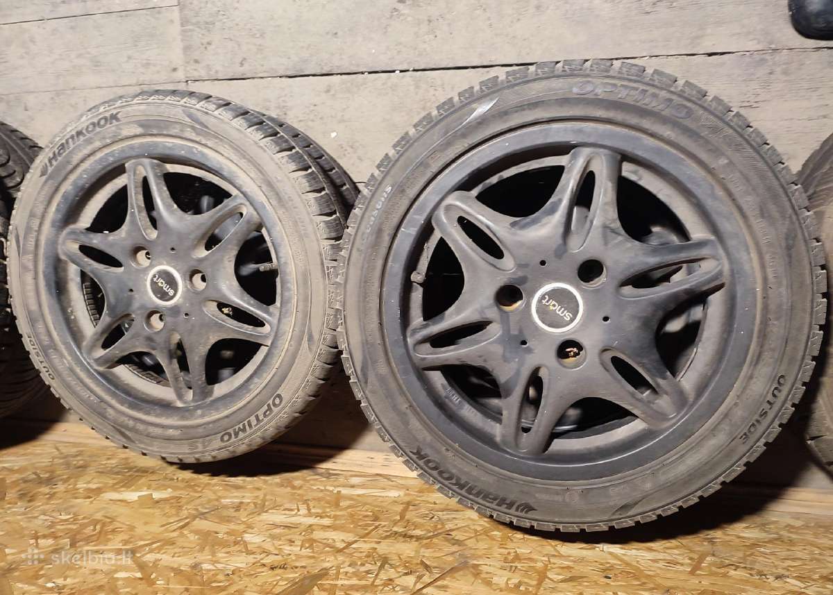 Lieti ratlankiai Smart Fortwo