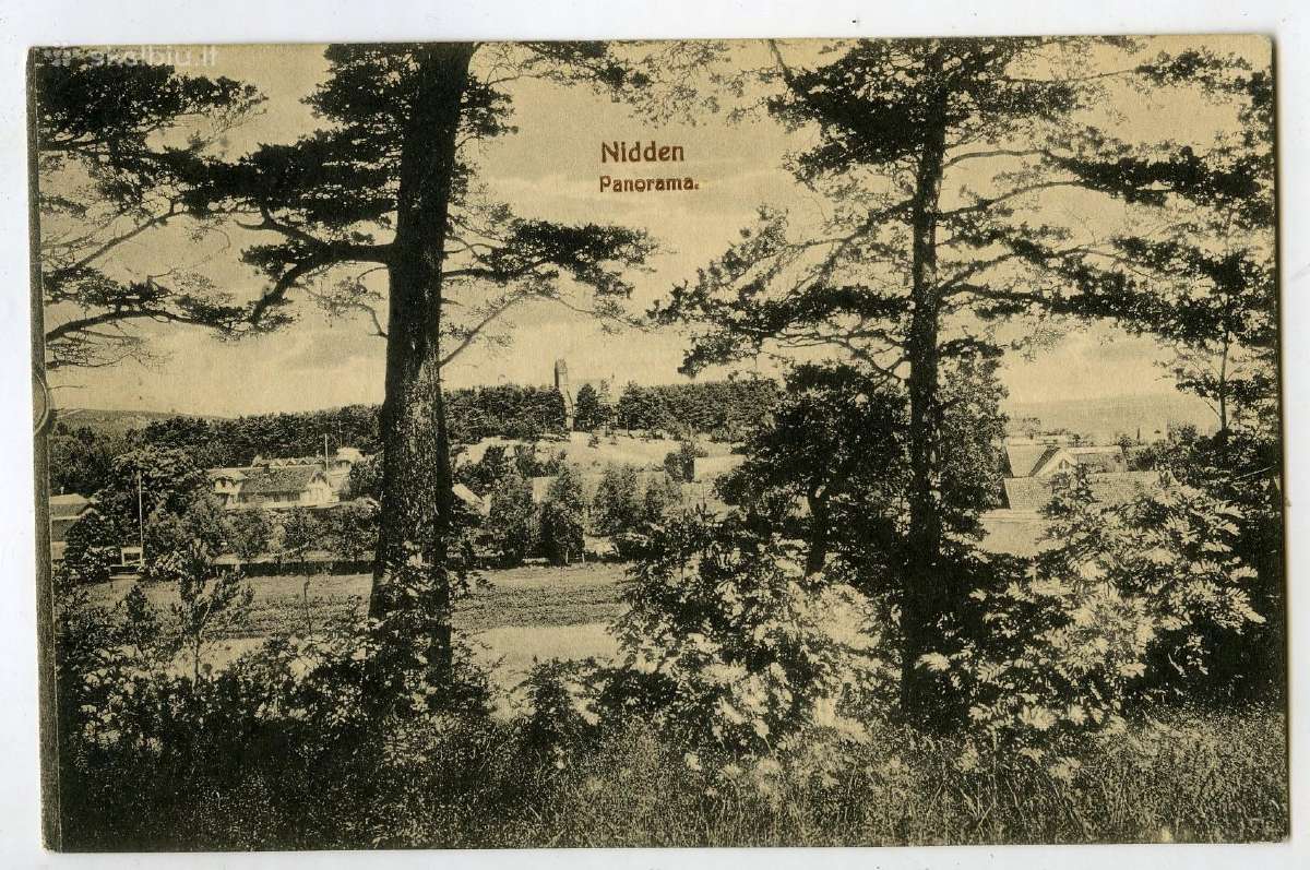 1927 Atvirukas Kuršių Nerija Nida Nidden