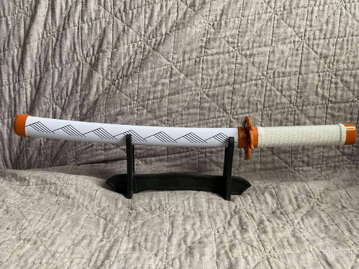 Demon slayer anime rengoku kyojuro mini katana - nuotraukos Nr. 3