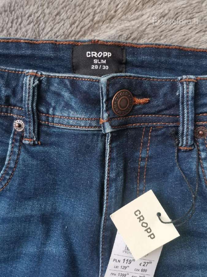 Vyriški džinsai "Cropp". 28/30 Slim. - nuotraukos Nr. 3