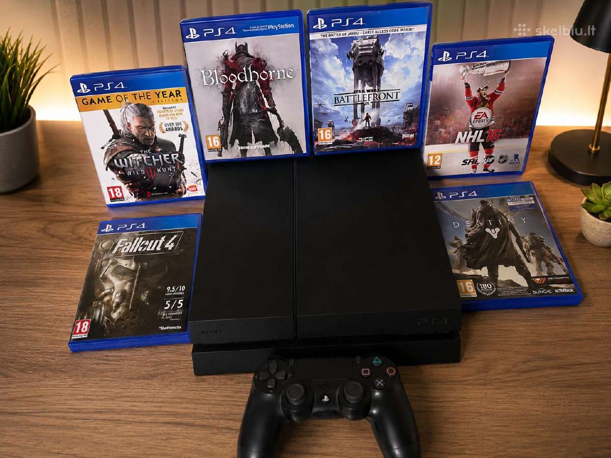 Ps4 su žaidimais