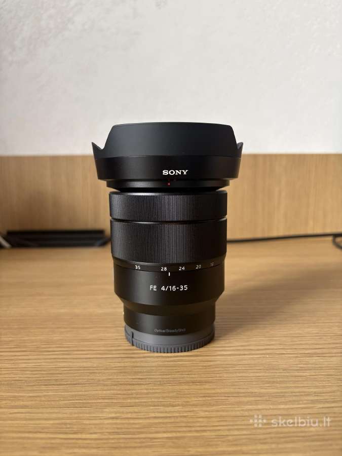 Objektyvas Sony Fe 16–35mm F4 Za Oss (Zeiss) - nuotraukos Nr. 2