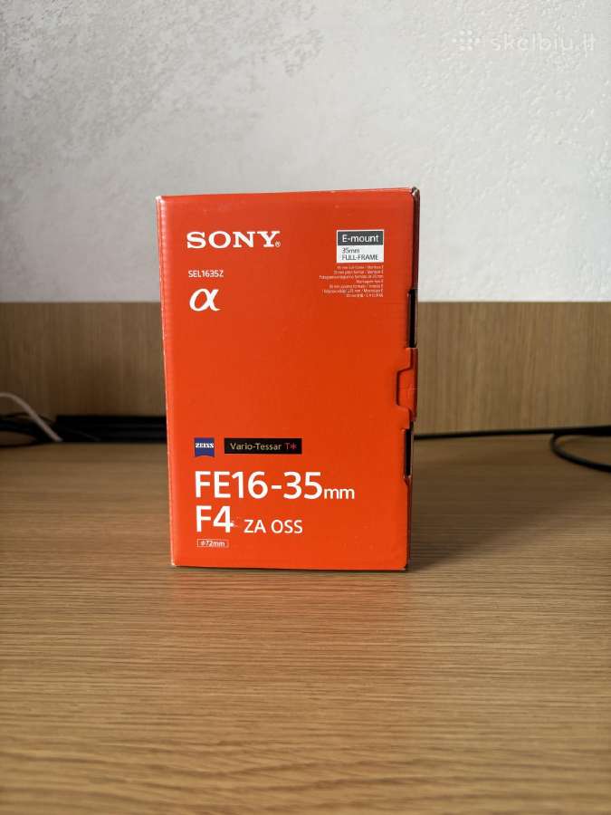 Objektyvas Sony Fe 16–35mm F4 Za Oss (Zeiss) - nuotraukos Nr. 6