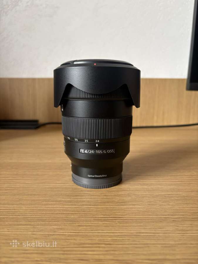 Objektyvas Sony Fe 24–105mm F4 G Oss