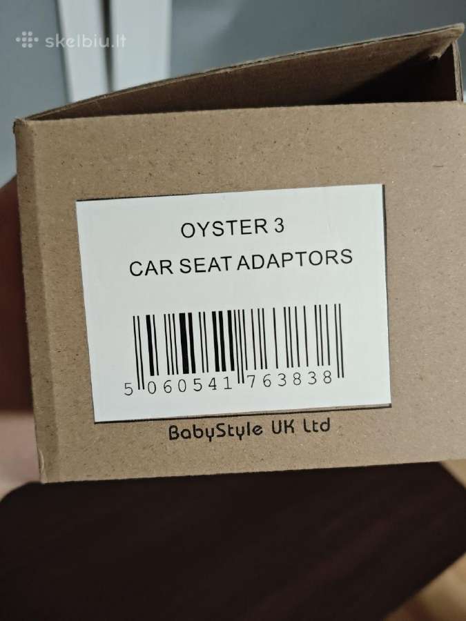 Adapteriai automobilinei kėdutei Oyster3 - nuotraukos Nr. 4