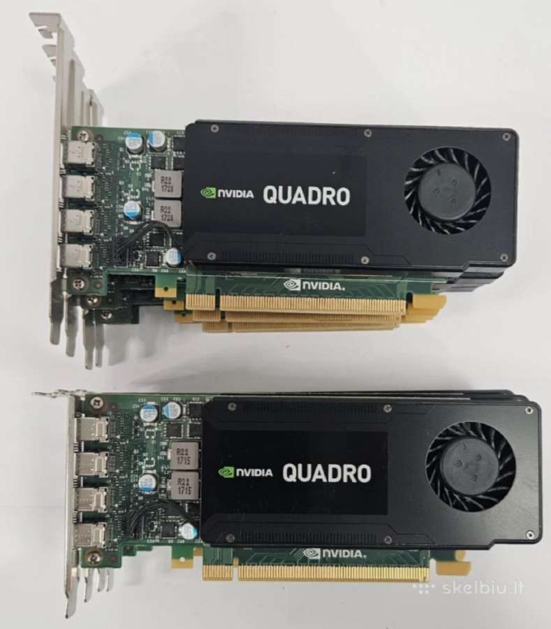 Quadro K1200 K2200 P400 P600 P620 P1000 P2000 - nuotraukos Nr. 32