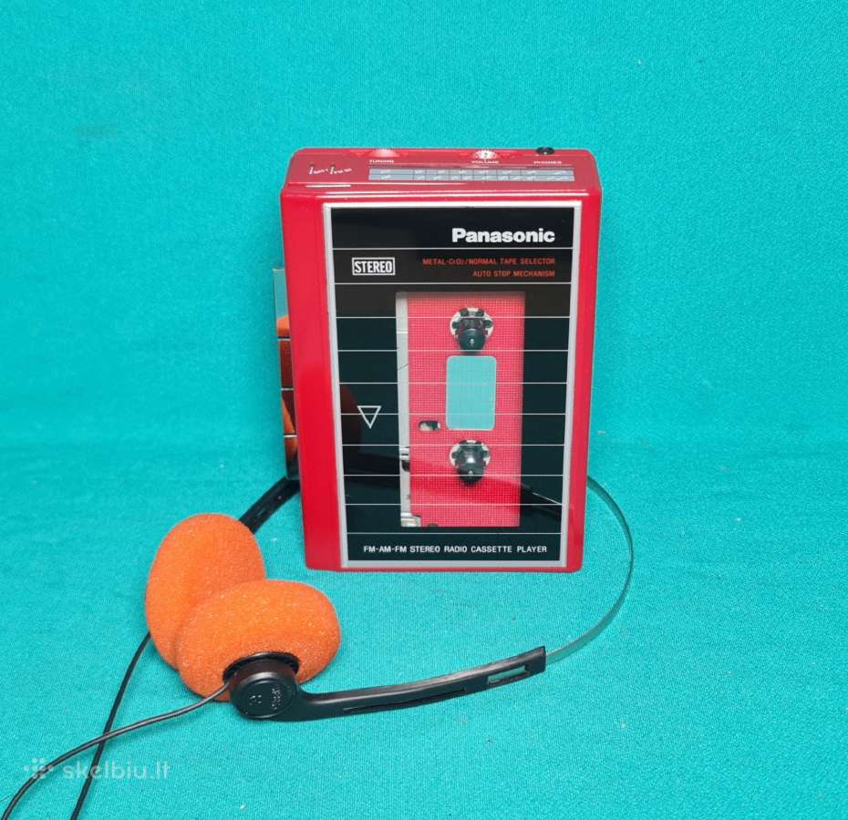 Sony Aiwa Panasonic Sanyo cassette player walkman - nuotraukos Nr. 13