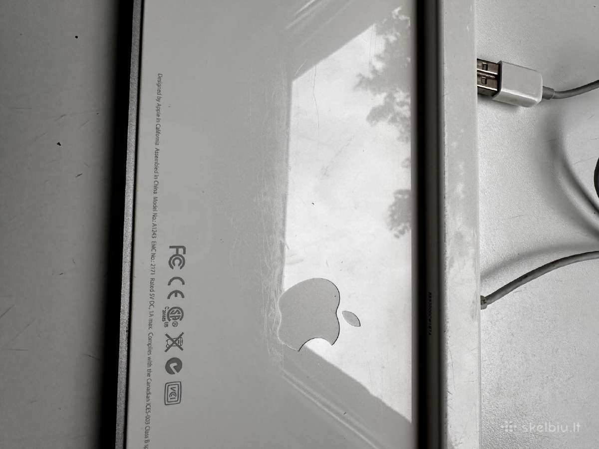 Apple klaviatūra A 1243 wired - nuotraukos Nr. 6