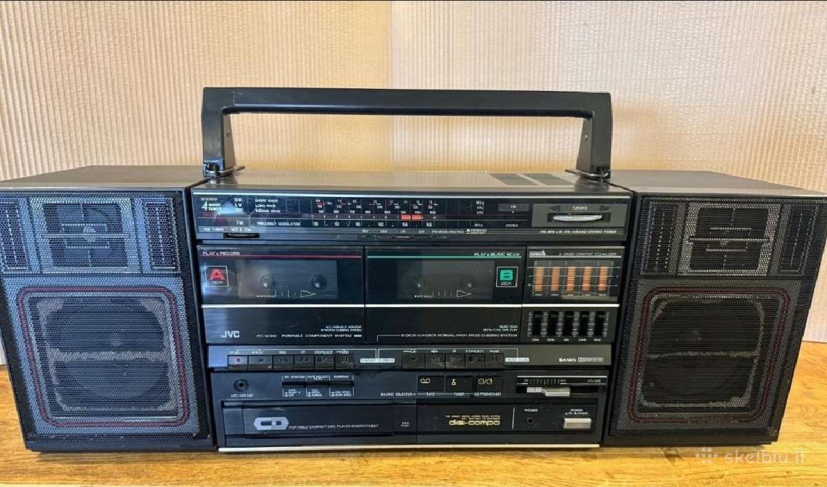 JVC Pc-w310e nešiojamas magnetofonas