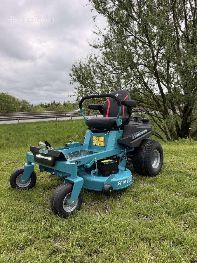 Gtm GT 106" - Nulinio apsisukimo vejos traktorius