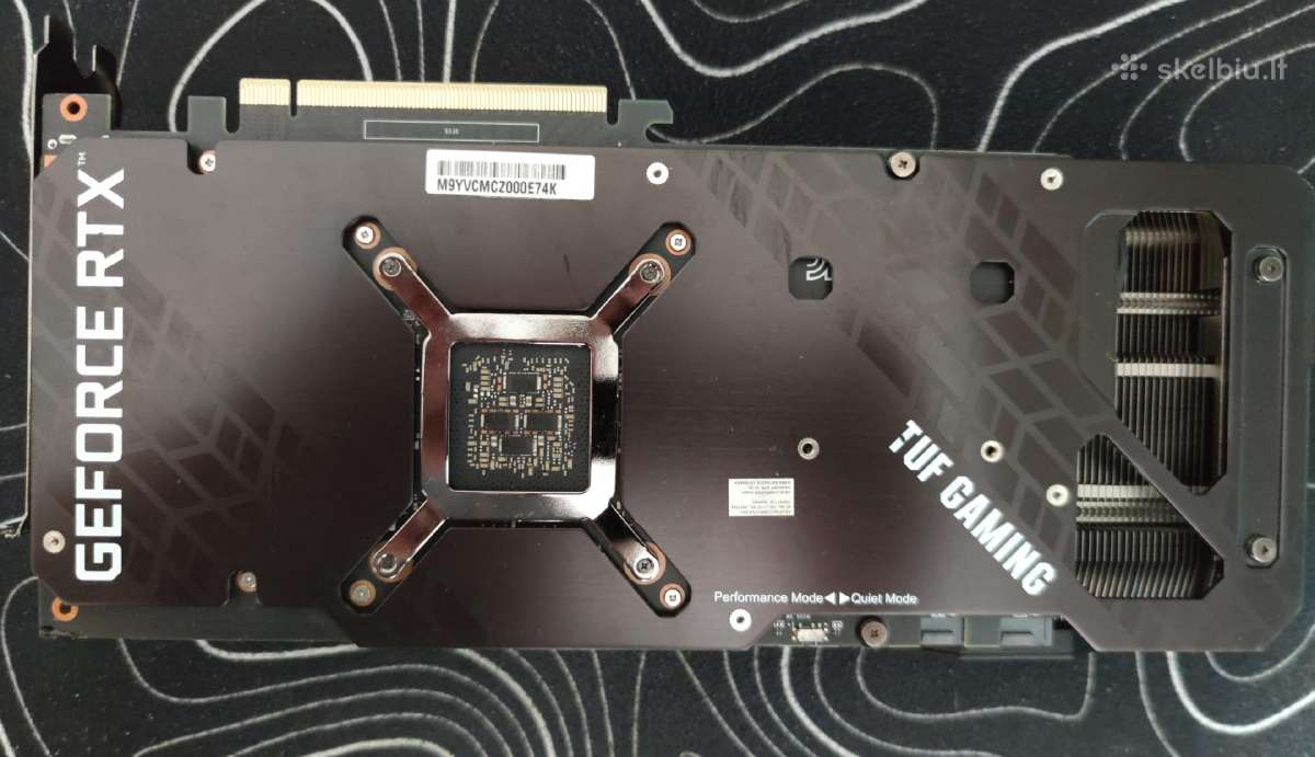 Asus Geforce Rtx 3070 Ti Tuf Gaming 8gb - nuotraukos Nr. 2