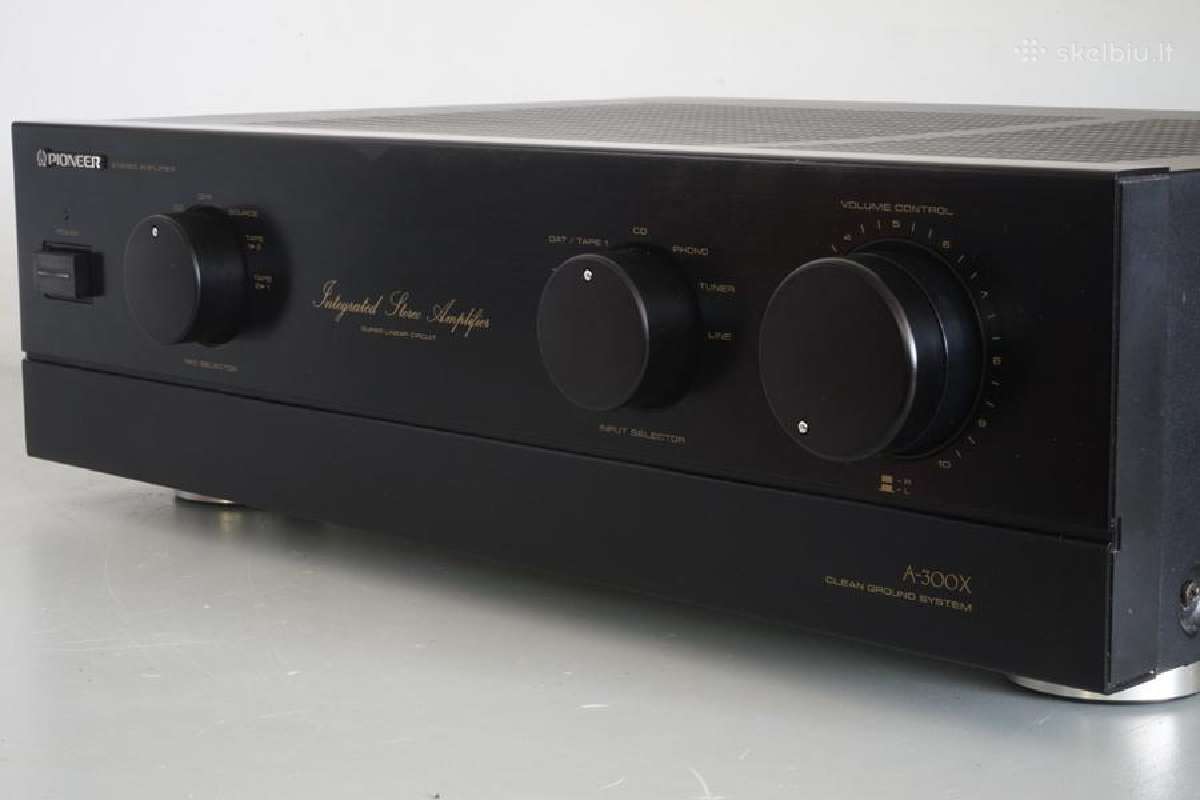 Pioneer A-300 stereo amplifier. 1991m. Kaip Naujas
