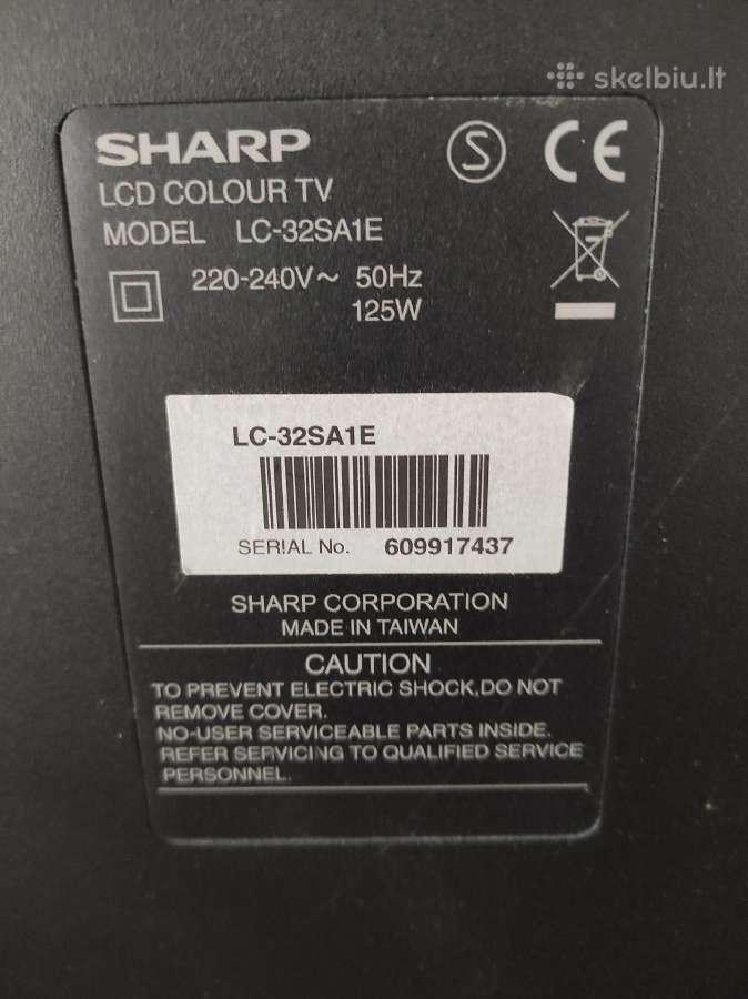 Televizorius Sharp