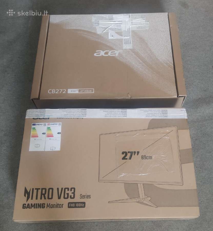 Acer monitoriai 27 coliu Nauji