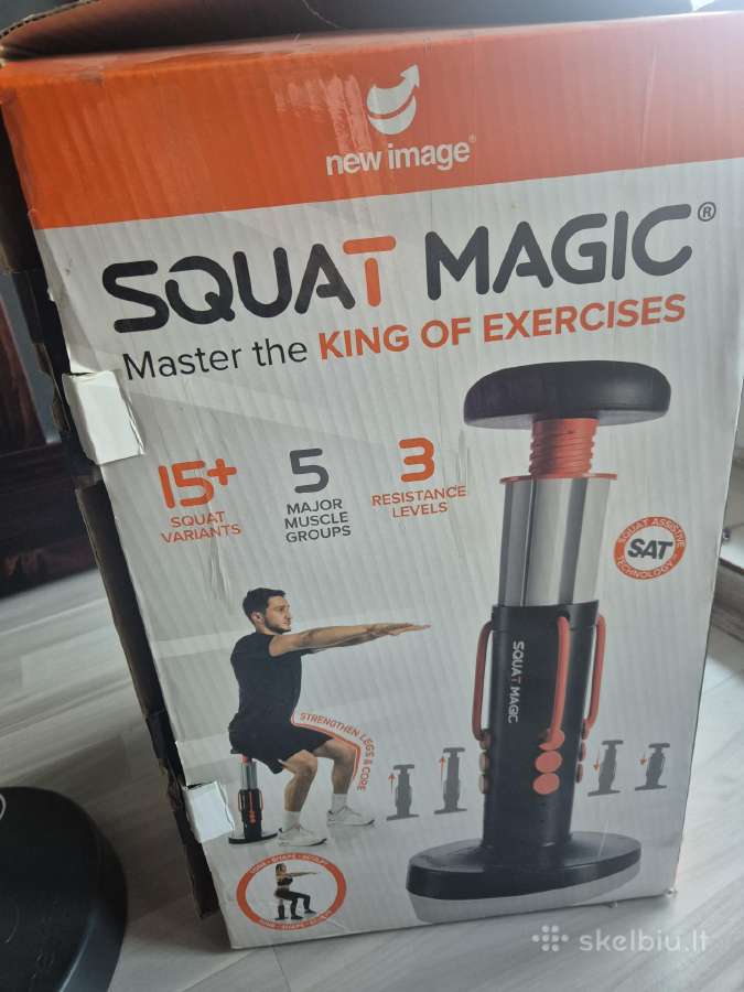 "Squat Magic " namų treniruoklis. Naujas - nuotraukos Nr. 2