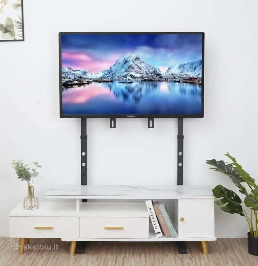 TV laikiklis grindinis stovas iki 100col