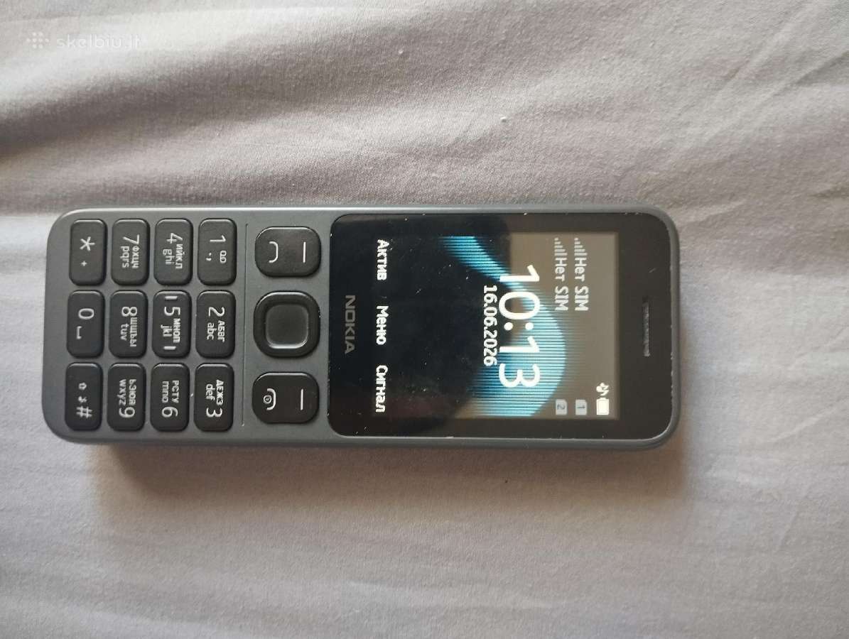 Parduodu „Nokia 125“ Daugiau informacijos