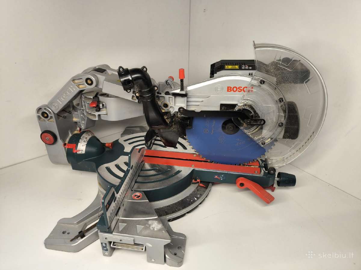 Bosch Gcm 18v-305 Gdc akumuliatorinės skersinio pj