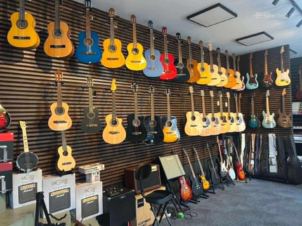 Akustinė gitara, elektrinė gitara