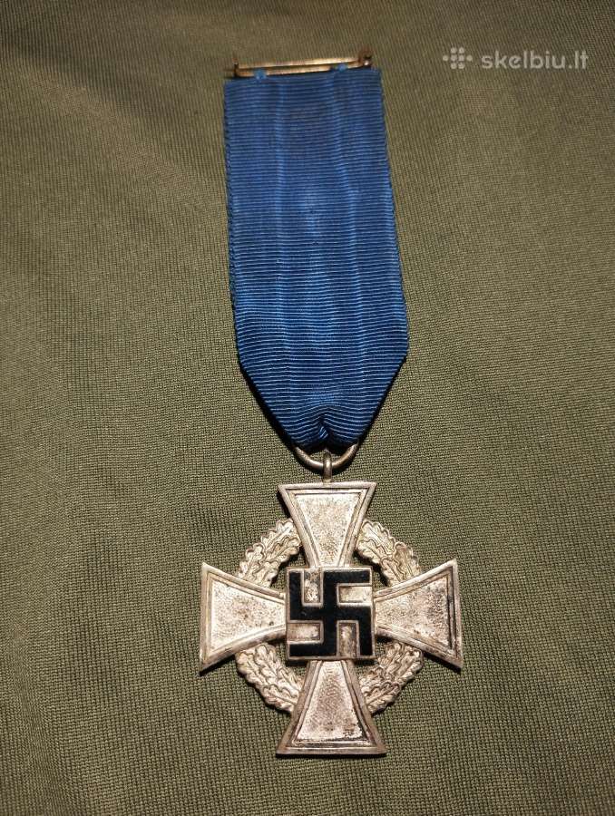 Vokiškas ww2 kryžius už ilgametį darbą