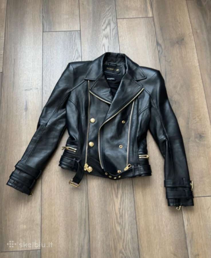 Balmain xh&m naturalios odos striukė
