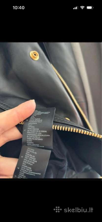 Balmain xh&m naturalios odos striukė - nuotraukos Nr. 4