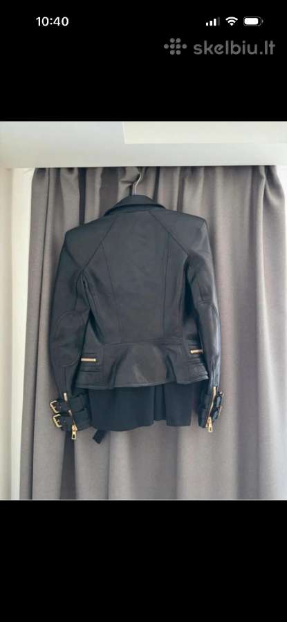 Balmain xh&m naturalios odos striukė - nuotraukos Nr. 8