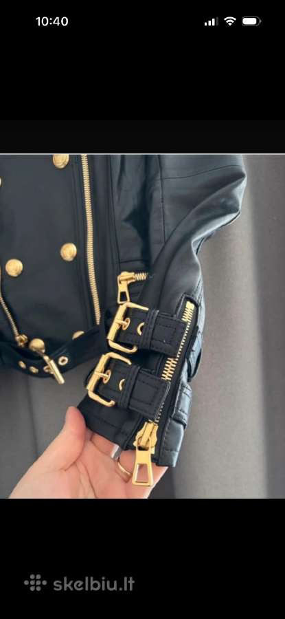 Balmain xh&m naturalios odos striukė - nuotraukos Nr. 10