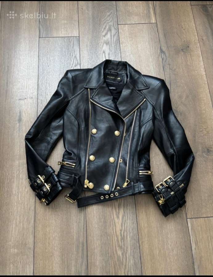 Balmain xh&m naturalios odos striukė - nuotraukos Nr. 11