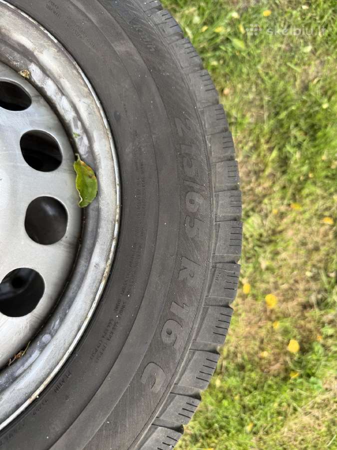 Ford transit custom r16 ratlankiai su padangom - nuotraukos Nr. 2