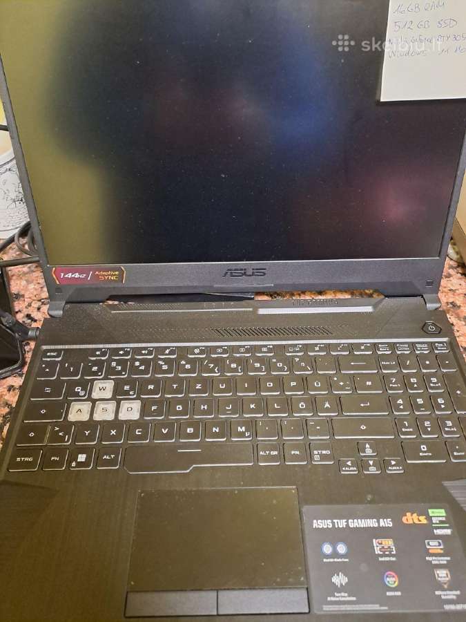 Asus Tuf Gaming A15 Fa506n 7/16gb/512gb SSD