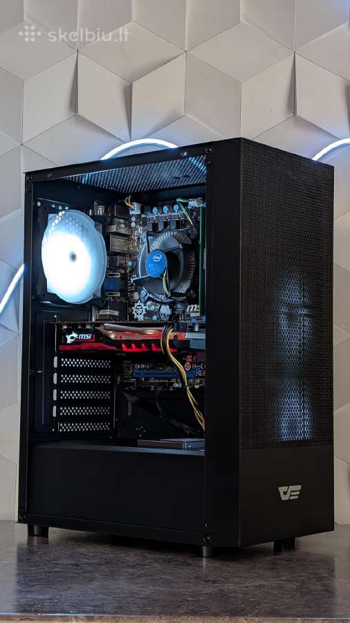 Žaidimų Kompiuteris Gtx 1050 Ti 4gb / i5-4460