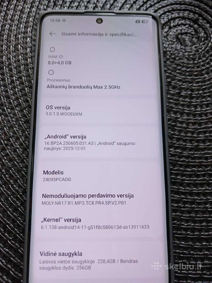 Parduodu telefoną.