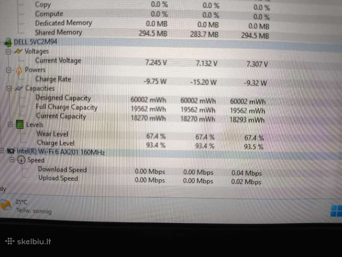 Latitude 5310 13.3 Fhd Ips i7-10610u 32gb RAM 1tb - nuotraukos Nr. 6