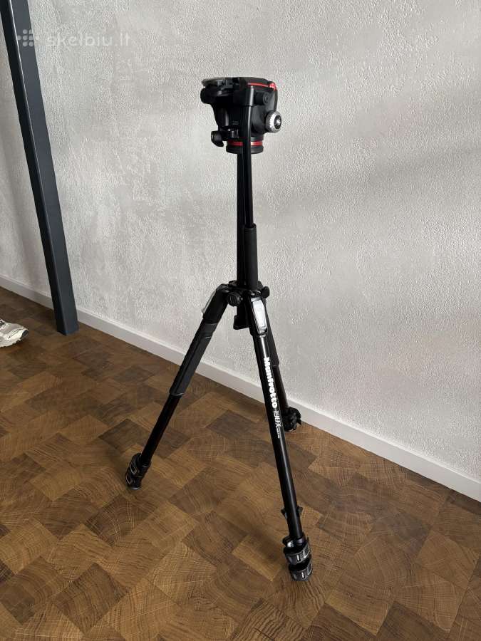 Manfrotto Mk190x3-2w trikojis su video galva