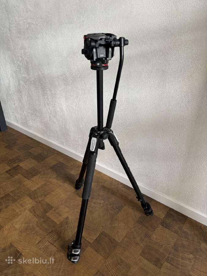Manfrotto Mk190x3-2w trikojis su video galva - nuotraukos Nr. 2