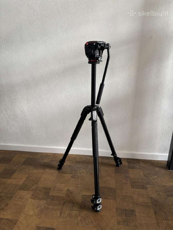Manfrotto Mk190x3-2w trikojis su video galva - nuotraukos Nr. 5