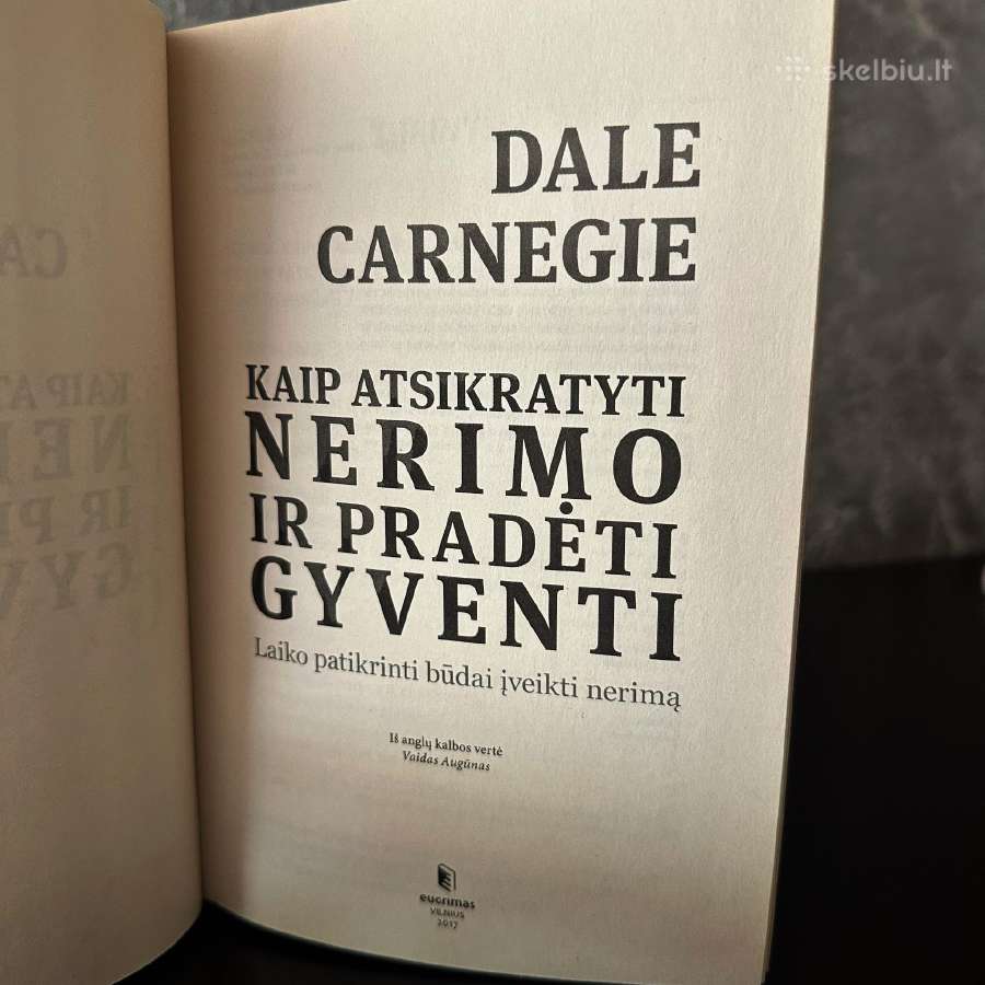Dc- “Kaip atsikratyti nerimo ir pradėti gyventi - nuotraukos Nr. 4