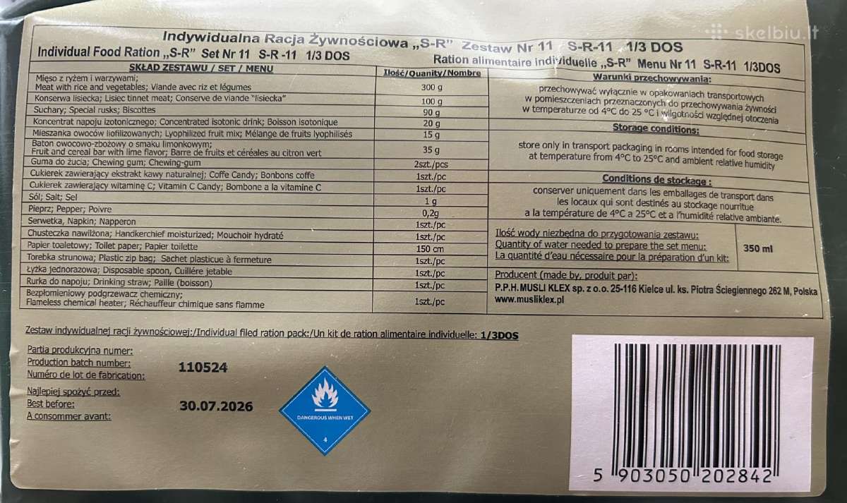 Lenkiškas sausas davinys