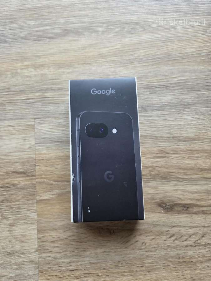 Google Pixel 9a 128gb. Obsydian telefonas