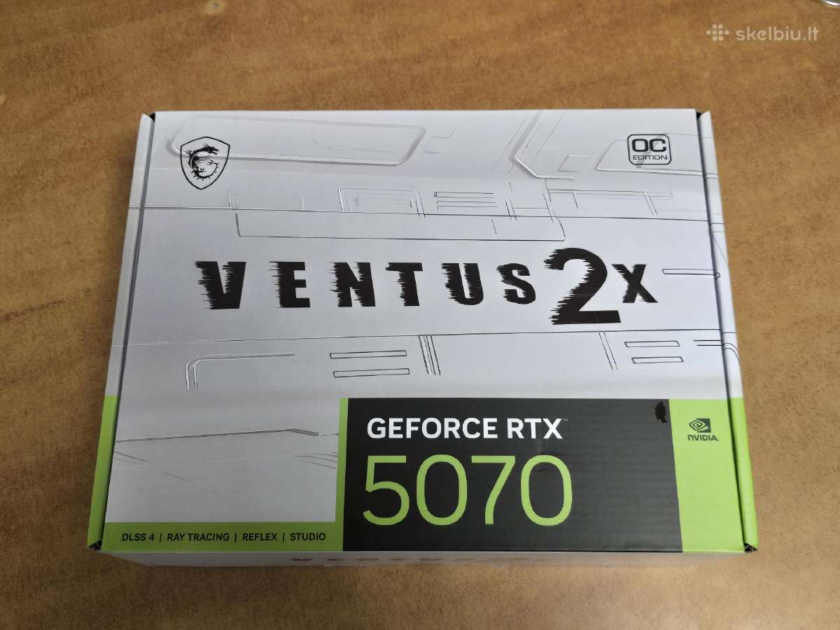 Msi Geforce Rtx 5070 Ventus 2x Oc 12gb Ddr7