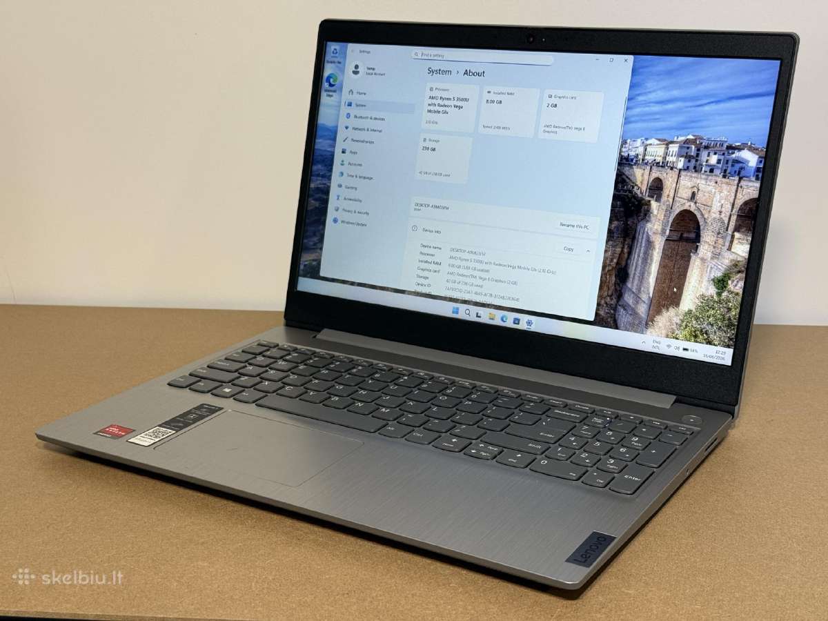 Lenovo Ideapad 3 15ada05 nešiojamas kompiuteris
