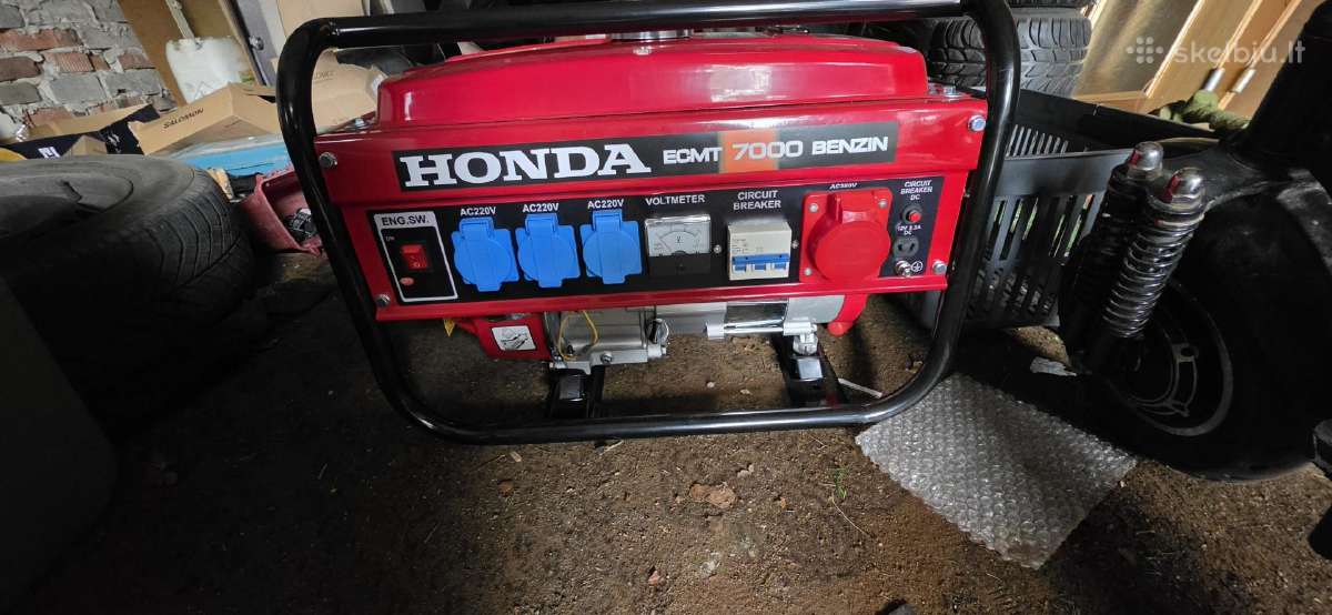 Generatorius Honda Ecmt 7000 Benzin