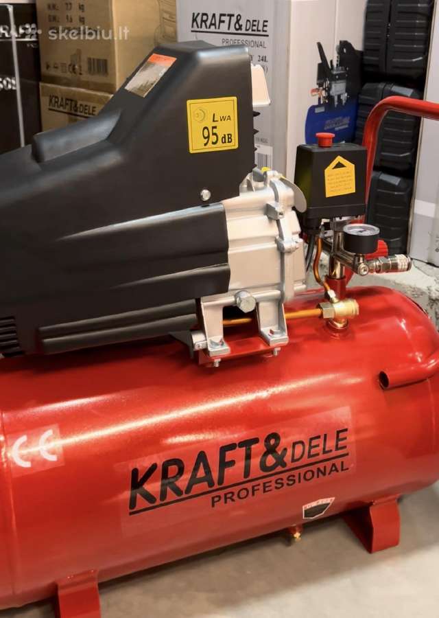 Kompresorius 50l 2,8 Kw Kd401 kraft&dele