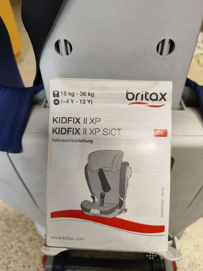 Britax Romer Isofix 15-36 kg. autokėdutė - nuotraukos Nr. 13